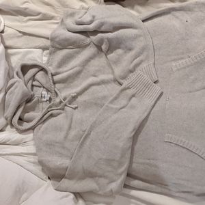 Cream old navy hoodie XXLT